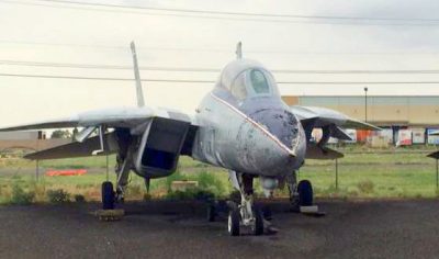 VF-41 Tomcat call signs “Fast Eagle 102”  prior to restoration.