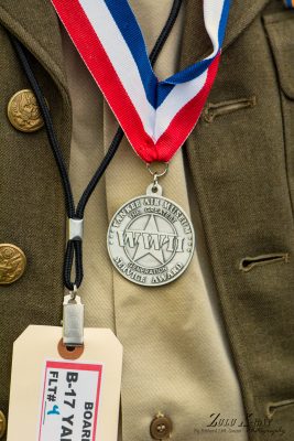 Yankee Air Museum Word War II Service Medal - photo by Richard Souza