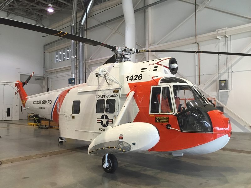 The National Air and Space Museum's first Coast Guard helicopter, tail number 1426. (John Siemens, NASM)