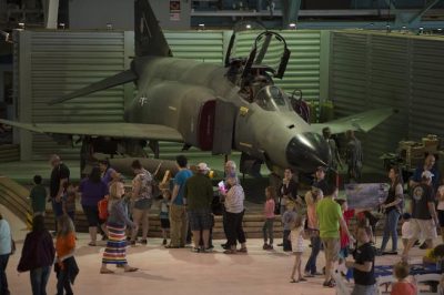 Kids get to experience STEM-based, aerospace and aviation-themed activities