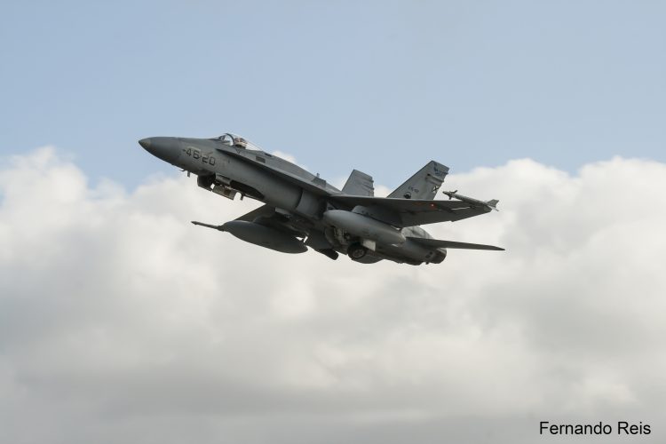 Boeing FA18A Hornet of the Spanish Ejercito Del Aire, Ala 46 "Halcones"