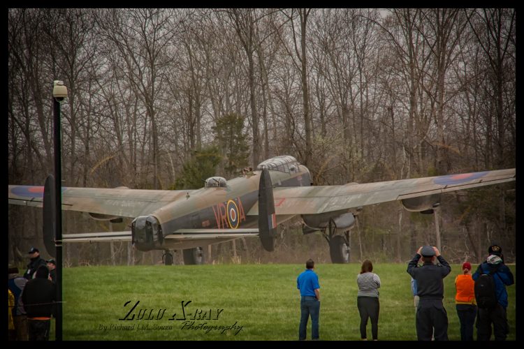 The Lancaster Rolls Into The Mist