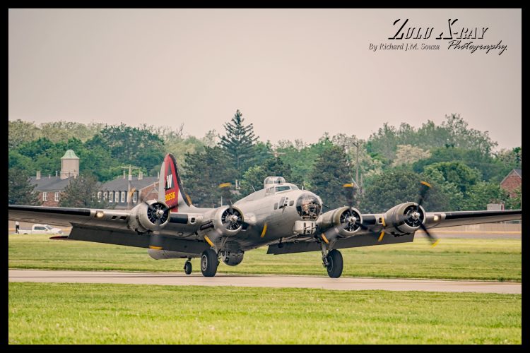 "Aluminum Overcast" Lands at The National Museum Of The United States Air Force