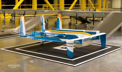 Amazon Hybrid Delivery Drone