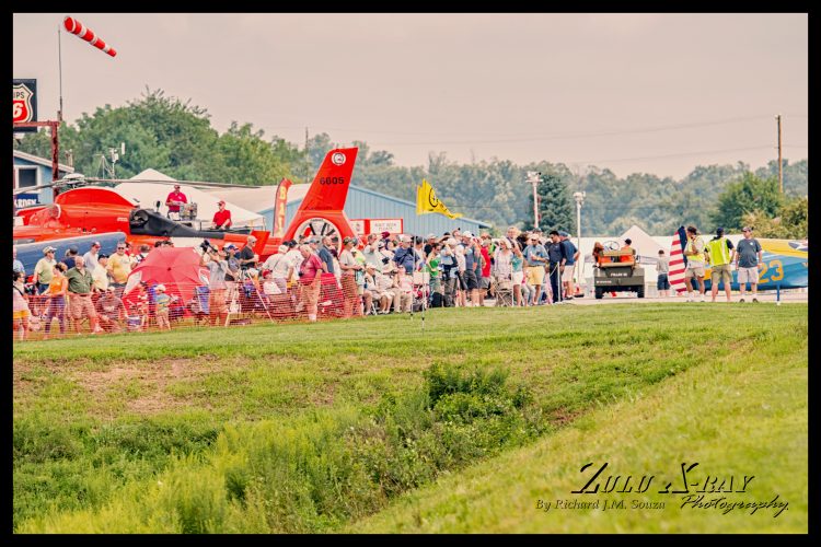 The crowd at the 47th Festival of Flight