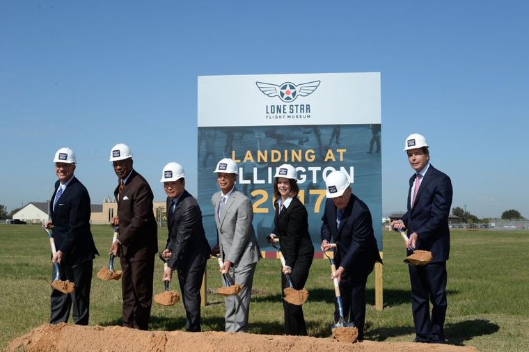 Lone Star Flight Museum breaks ground on new Ellington Airport site