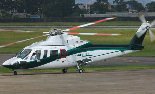 NEWS // 2016/04/06 United Aero Group donates helicopter to Connecticut Air & Space Center United Aero Group Press Release Share The S-76A donated by United Aero Group, during its flight career for Lider Taxi Aereo in Brazil. United Aero Group Photo