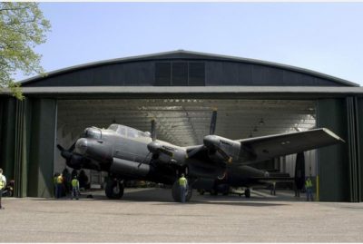 Lancaster bomber at Duxford