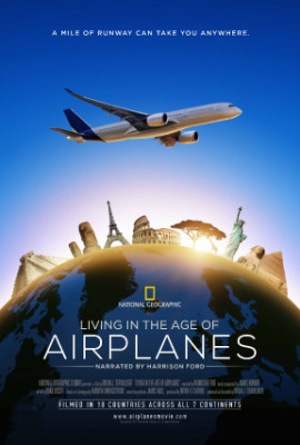 LIVING IN THE AGE OF AIRPLANES poster