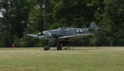 Bf 109 Landing