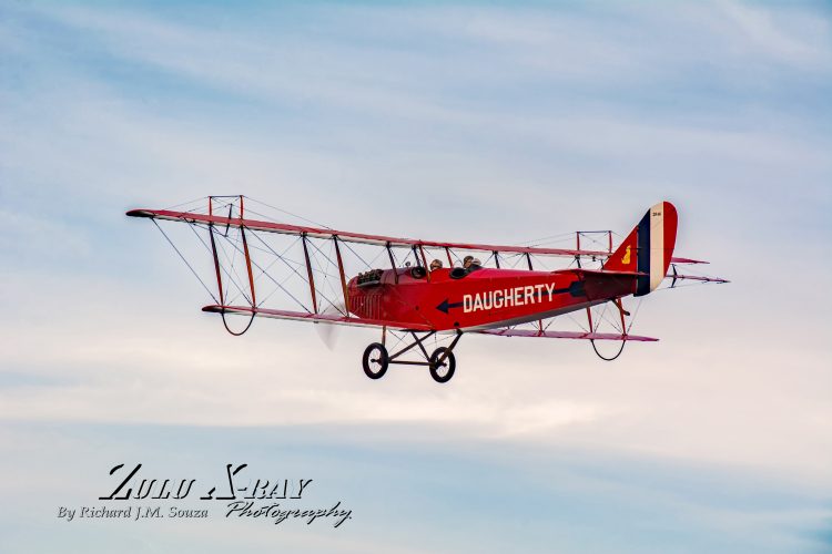 The Curtiss Jenny JN4D In Flight