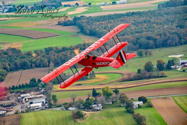 Curtiss Jenny JN4D In Flight
