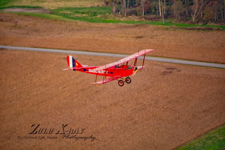 Curtiss Jenny JN4D In Flight