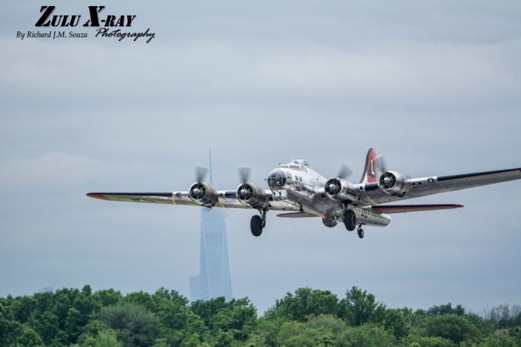 B-17G and Freedom Tower