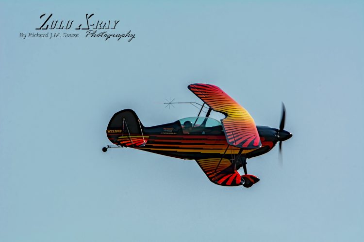 Paul Dougherty Performing In The Christen Eagle II