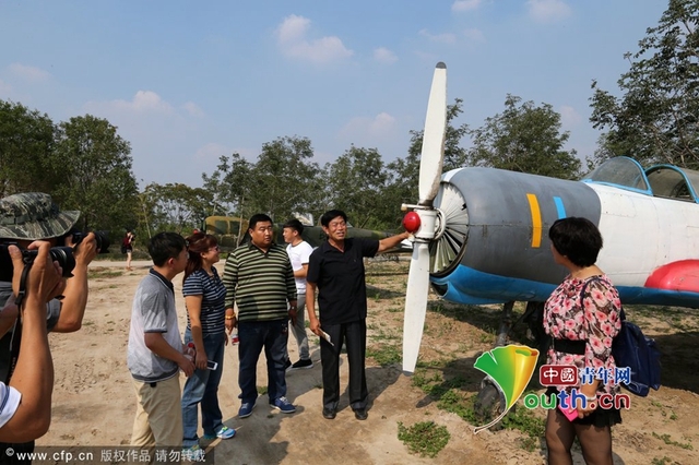 Farmer builds aviation museum in Hebei village