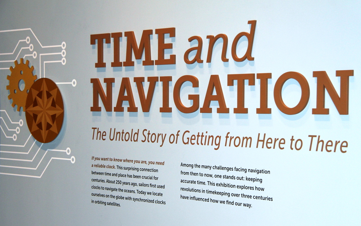 Time and Navigation" exhibit open to the general public Friday, April 12, 2013 (click image for a larger view)