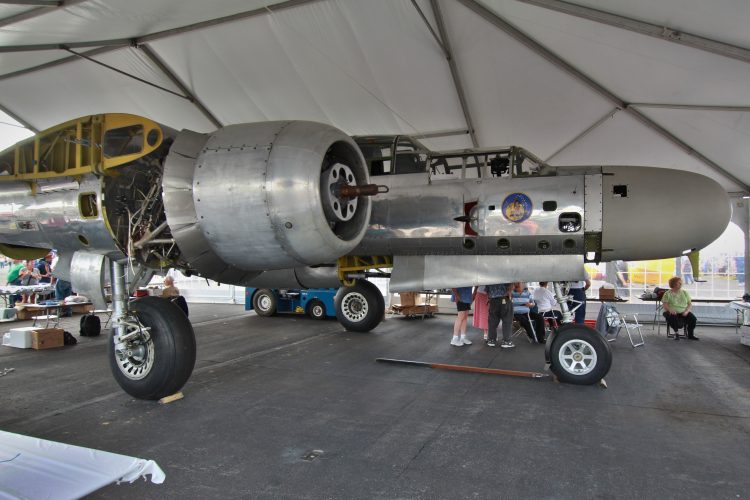 MAAM's P-61 Black Widow restoration progress