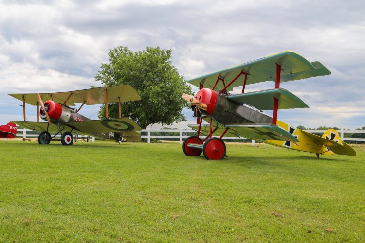 Sopwith Pup and Fokker Dr. I 
