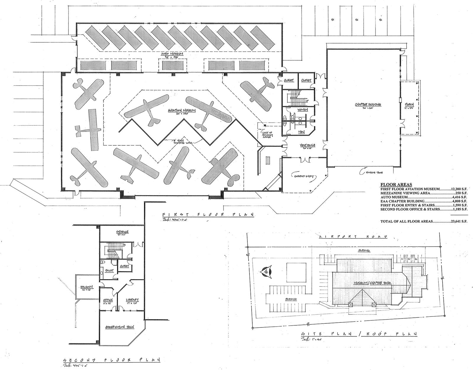 Proposed floor plan