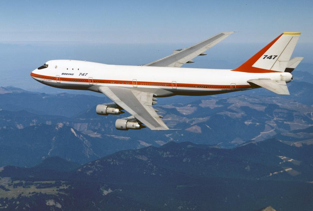 The Boeing 747 prototype