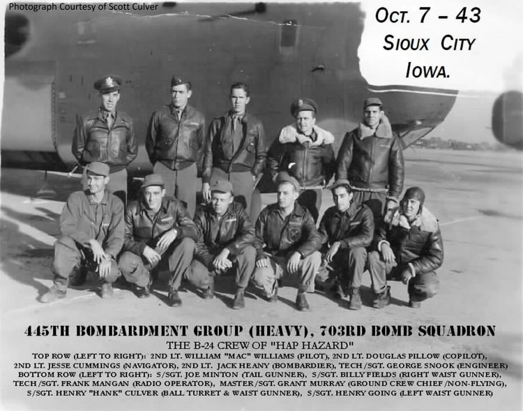 The Crew of the B-24 "Hap Hazard"