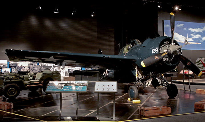 General Motors FM-2 Wildcat on display at The Museum of Flight. Ted Huetter/The Museum of Flight, Seattle.